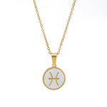 J'ador Paris Opal Zodiac Sign Necklace
