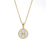 J'ador Paris Opal Zodiac Sign Necklace
