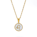 J'ador Paris Opal Zodiac Sign Necklace