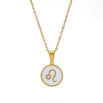 J'ador Paris Opal Zodiac Sign Necklace