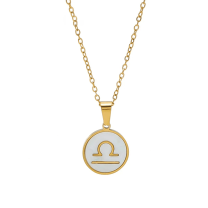 J'ador Paris Opal Zodiac Sign Necklace