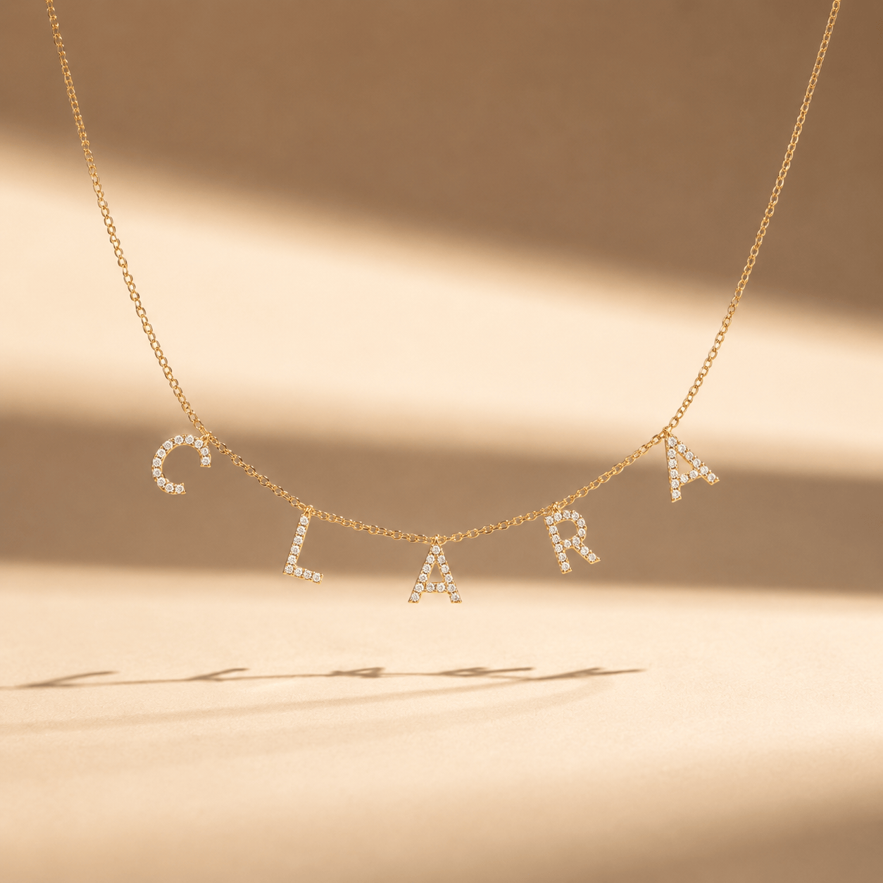 J'ador Paris Pavé Custom Name Necklace
