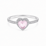 J'ador Paris Rings Silver / 6 / Pink Amour Promise Ring