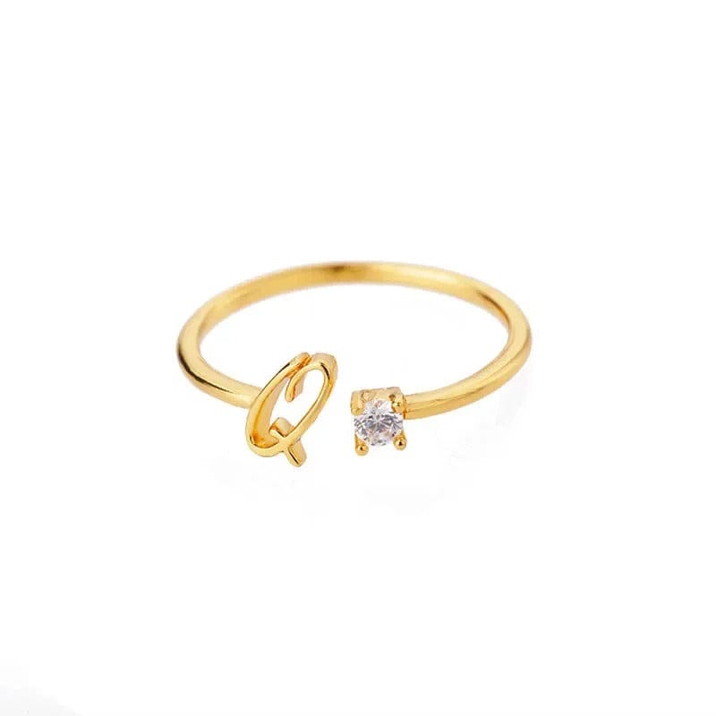 J'ador Paris Rings Diamond initial ring