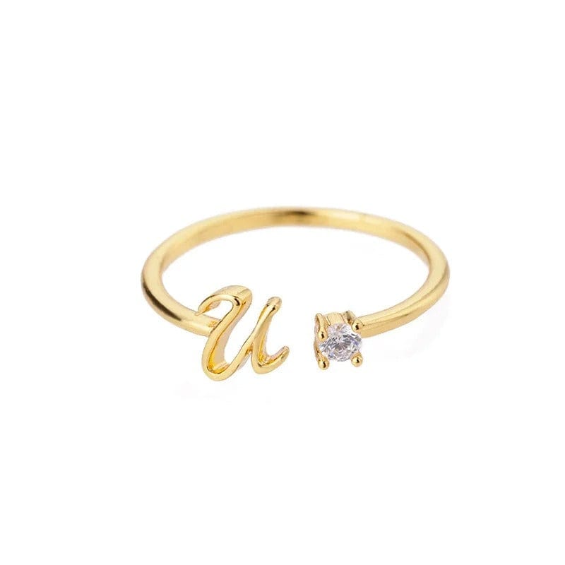 J'ador Paris Rings Diamond initial ring