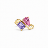 J'ador Paris Rings Gold / 6 Duo Birthstone Ring