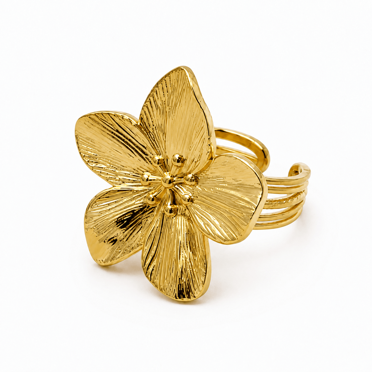 J'ador Paris Rings Flower Ring
