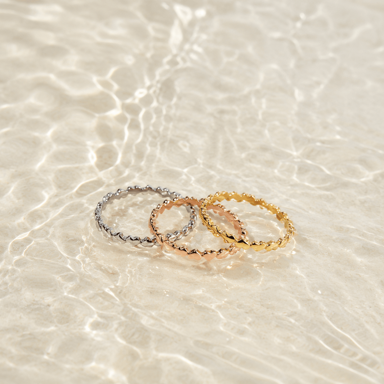 J'ador Paris Rings Heart Love Ring