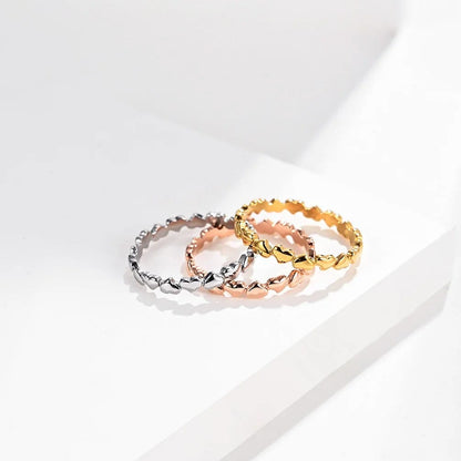 J'ador Paris Rings Heart Love Ring