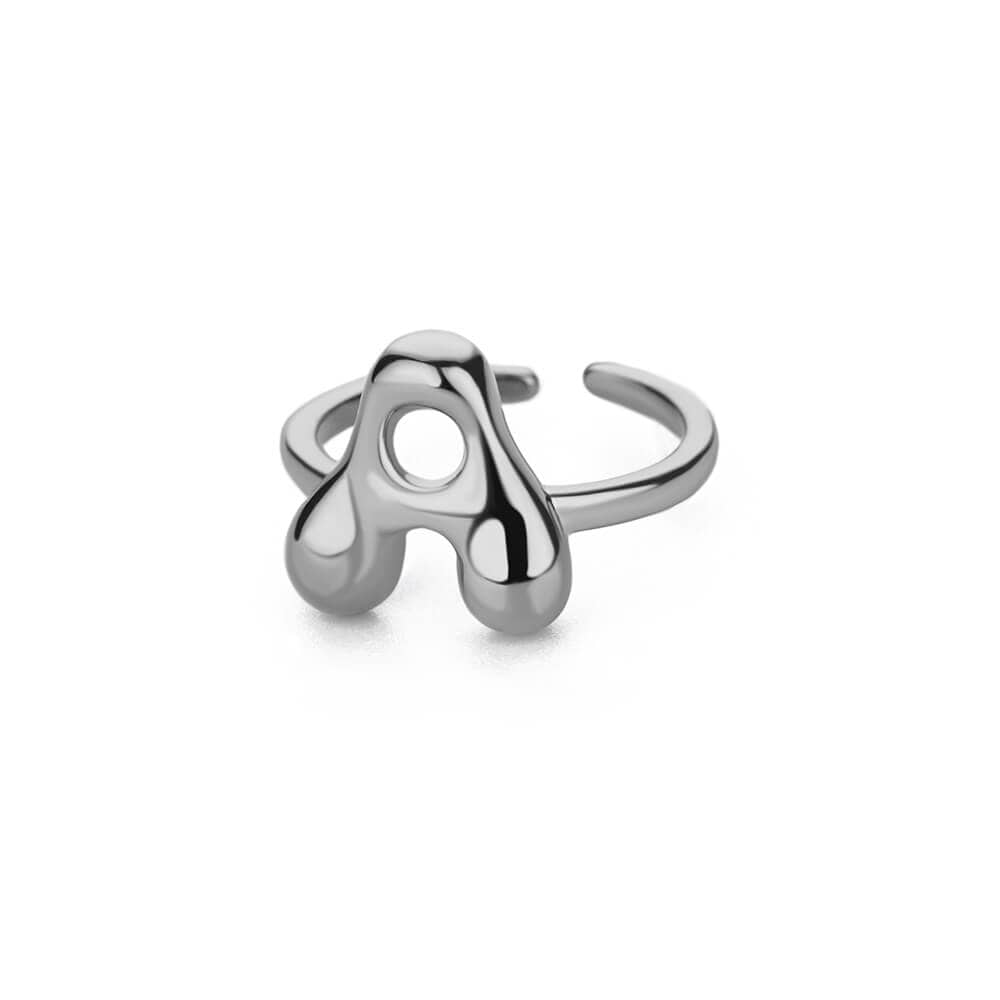 J'ador Paris Rings Initial Chunky Ring