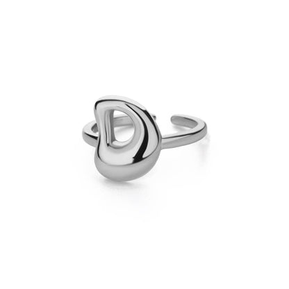 J'ador Paris Rings Initial Chunky Ring