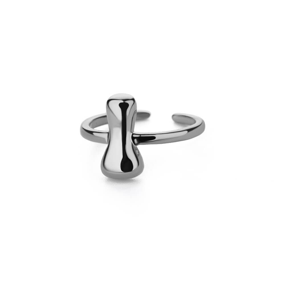 J'ador Paris Rings Initial Chunky Ring