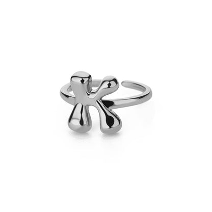 J'ador Paris Rings Initial Chunky Ring