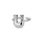 J'ador Paris Rings Initial Chunky Ring