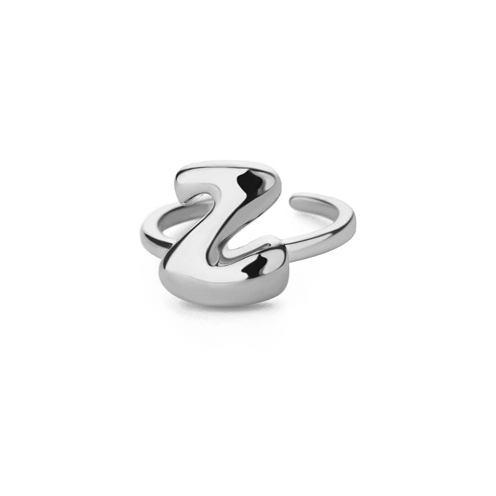 J'ador Paris Rings Initial Chunky Ring