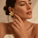 J'ador Paris Rings Initial Diamond Ring