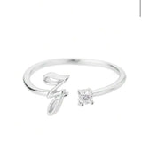 J'ador Paris Rings Initial Diamond Ring
