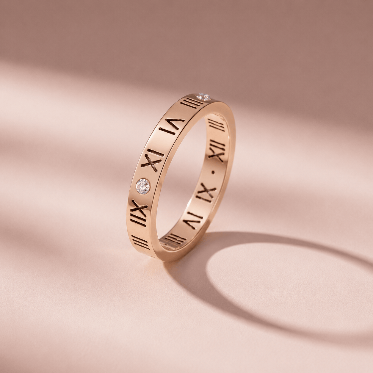 J'ador Paris Rings Roman Numeral Ring