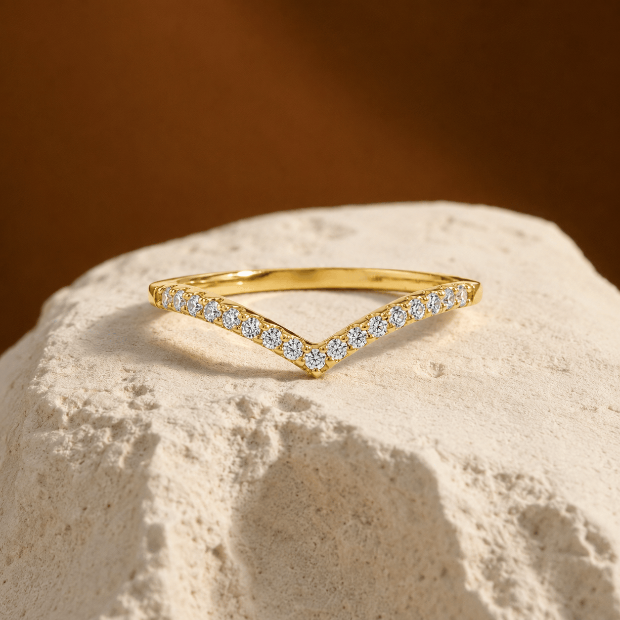 J'ador Paris Rings V-Shape Ring