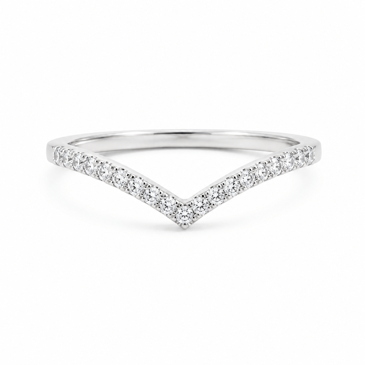 J'ador Paris Rings Silver / 6 V-Shape Ring