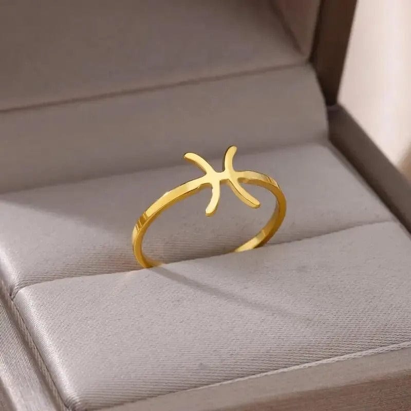 J'ador Paris Rings Zodiac Sign Ring