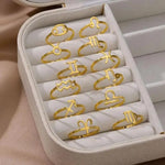 J'ador Paris Rings Zodiac Sign Ring