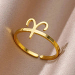 J'ador Paris Rings Zodiac Sign Ring