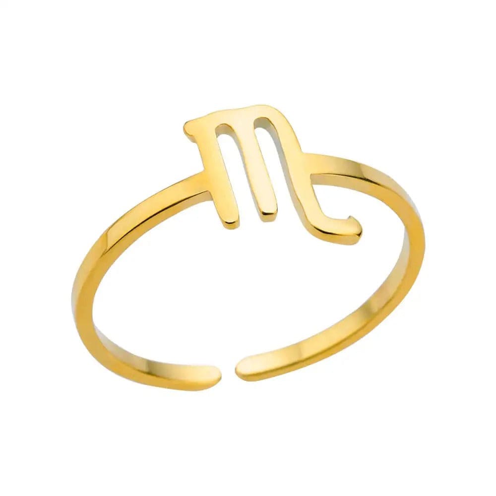 J'ador Paris Rings Scorpio Zodiac Sign Ring