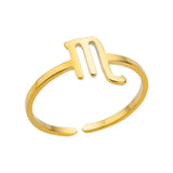 J'ador Paris Rings Scorpio Zodiac Sign Ring